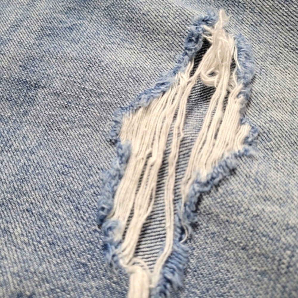 PISTOLA Blue High Rise Distressed Jeans - Picture 14 of 15